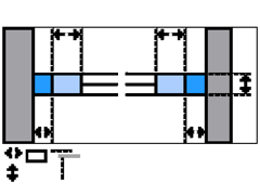 Screenshot der Flexi-UI-Bitmap-Creator Web-Anwendung mit Archicad UI-Grafiken